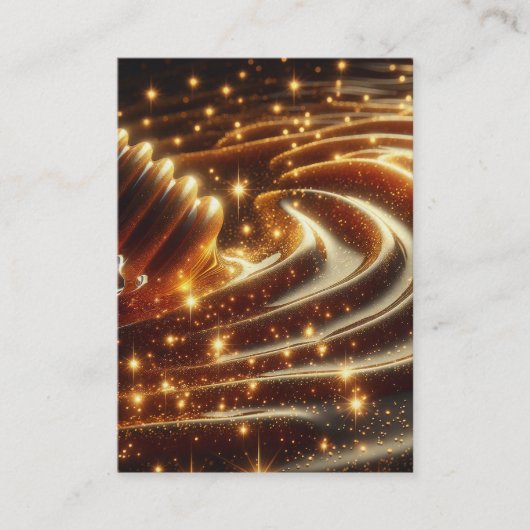 輝く蜂蜜 | Psalm 19:9-11 KJVカードボックス 名刺 (正面)