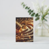 輝く蜂蜜 | Psalm 19:9-11 KJVカードボックス 名刺 (スタンド正面)