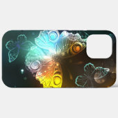 輝く蝶と夜の蝶 Case-Mate iPhoneケース (裏面 (横))
