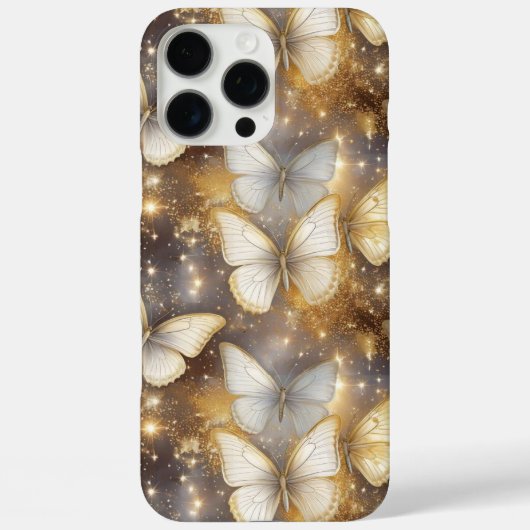 輝く蝶のスマホケース Case-Mate iPhoneケース (裏面)