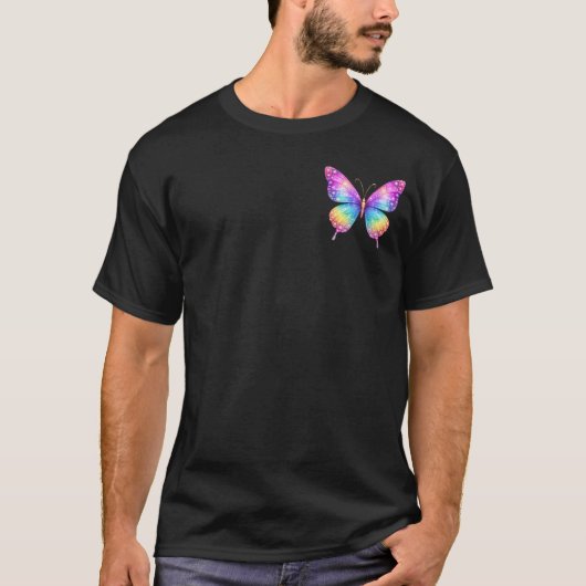 輝く蝶 Tシャツ (正面)