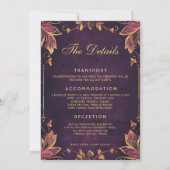 輝く誓い：花王室の咲 招待状 (裏面)