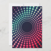 輝く誕生日パーティーの招待状 招待状 (裏面)