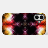 輝く赤と金の光を放つファイアープリズムアブストラクト Case-Mate iPhoneケース (裏面 (横))