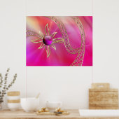 輝く輝きのプリント ポスター (キッチン)