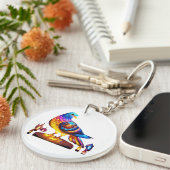 輝く都市鳩 キーホルダー (正面右)