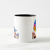 輝く都市鳩 ツートーンマグカップ (中央)