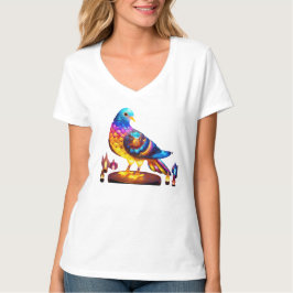 輝く都市鳩 Tシャツ