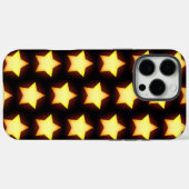 輝く金の星柄 Case-Mate iPhoneケース (裏面 (横))