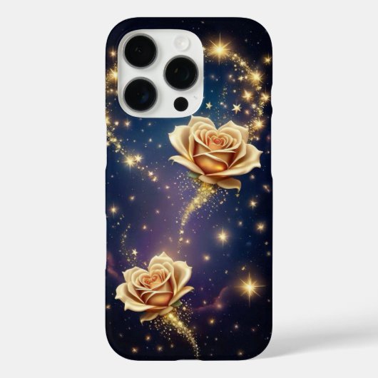 輝く金の花 Case-Mate iPhoneケース (裏面)