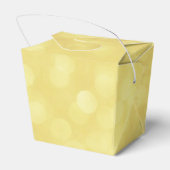 輝く金ゴールドダブル幸せ – ラウンド フェイバーボックス (裏面サイド)