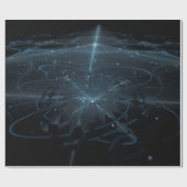 輝く銀河系 ラッピングペーパー (フラット)