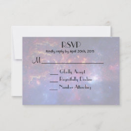 輝く銀河 外宇宙RSVP 出欠カード