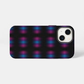 輝く鋼鉄の模様 iPhoneケース (裏面横)
