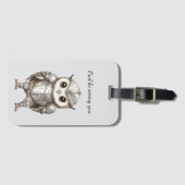 輝く鎧の騎士オウル ラゲッジタグ (正面横)