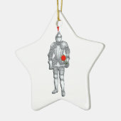 輝く鎧の騎士 セラミック オーナメント (左)