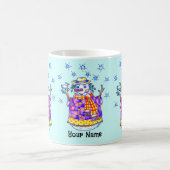 輝く雪だるまマグカップ コーヒーマグカップ (中央)
