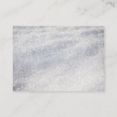 輝く雪の医療歯科などの予約 予約カード (裏面)