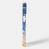 輝く雪の結晶 グロー携帯ケース Case-Mate iPhoneケース (裏面 / 右)