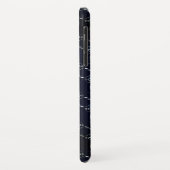 輝く青い宝石の洗練されたルック Case-Mate iPhoneケース (裏面/左)