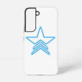 輝く青い星指揮官Samsungケース Samsung Galaxy S22ケース