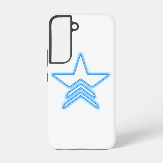 輝く青い星指揮官Samsungケース Samsung Galaxyケース (裏面)