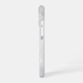 輝く青い蝶 iPhone 16ケース (左側面)