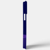 輝く青紫の夢の抽象的フラクタルアート Case-Mate iPhoneケース (裏面 / 右)