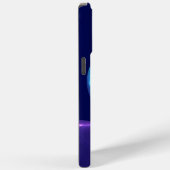輝く青紫の夢の抽象的フラクタルアート Case-Mate iPhoneケース (裏面 / 右)