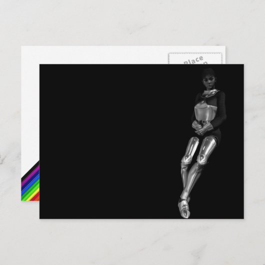 輝く騎士 ポストカード (正面/裏面)