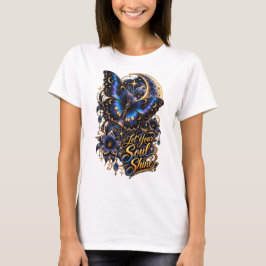 輝く魂 天体蝶々Tシャツ Tシャツ