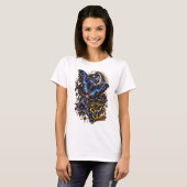 輝く魂 天体蝶々Tシャツ Tシャツ (正面フル)