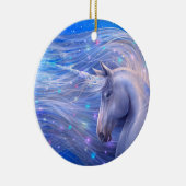 輝く魔法のユニコーン セラミックオーナメント (右)