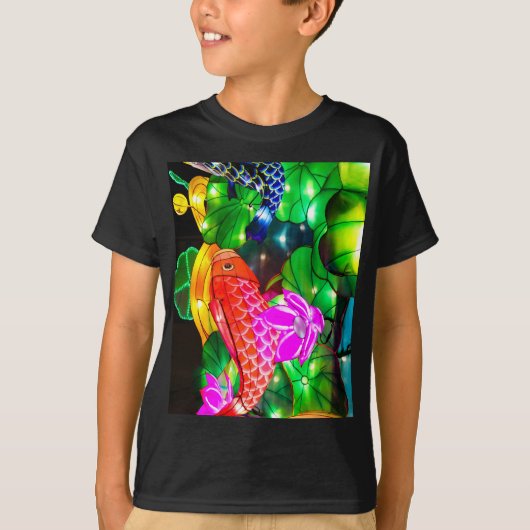 輝く鯉 Tシャツ (正面)