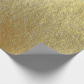 輝く黄金のアート ラッピングペーパー (角)