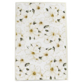 輝く黄金の光 ミディアムペーパーバッグ (正面)