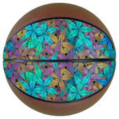 輝く、カラフル星 – 星は常にフィット！ バスケットボール (正面)