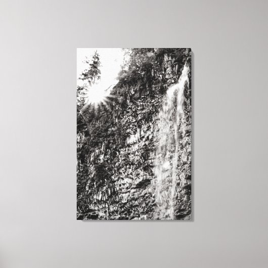 輝く キャンバスプリント (正面)