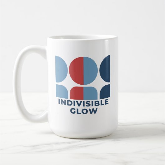 輝く コーヒーマグカップ (左)