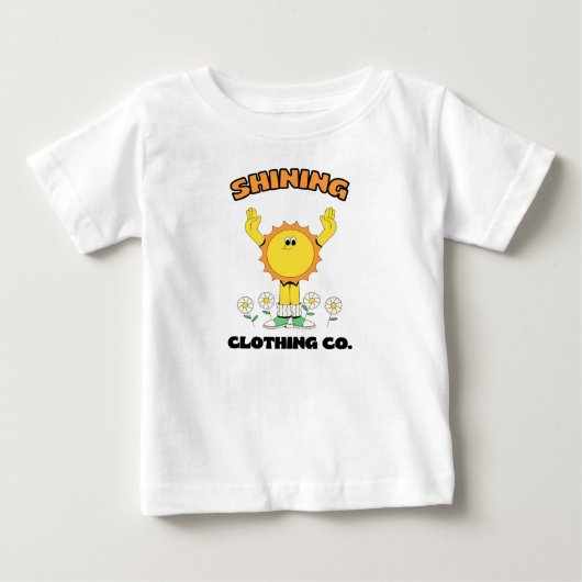 輝く ベビーTシャツ (正面)