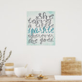 輝く ポスター (キッチン)