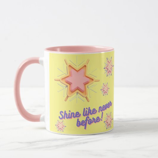 輝く マグカップ (左)