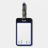 輝く ラゲッジタグ (裏面縦)