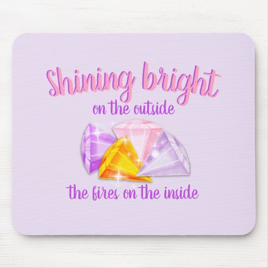 輝く-Bright-Diamonds – マウスパッド (正面)