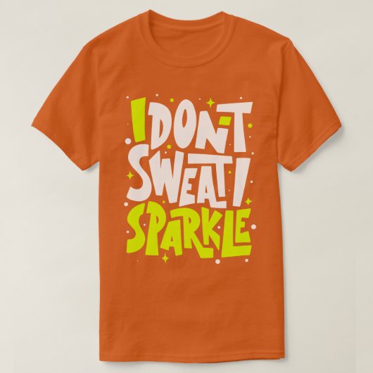 輝く Tシャツ (デザイン正面)