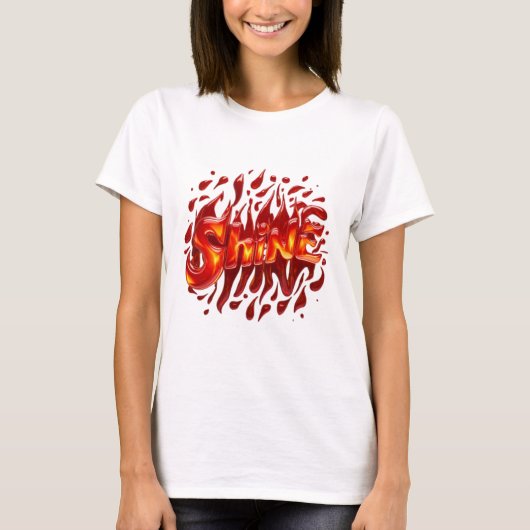 輝く Tシャツ (正面)