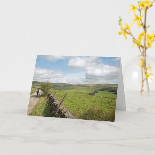 輝くTorとCats Torはがき カード (黄色い花)