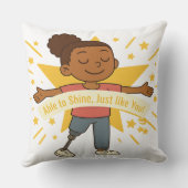 輝ける、あなたのように装飾用クッション クッション (裏面)