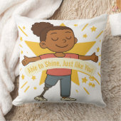 輝ける、あなたのように装飾用クッション クッション (ブランケット)