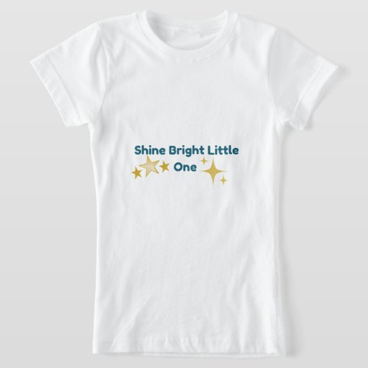 輝け小さな一歩キッズTシャツ Tシャツ (レイダウン)